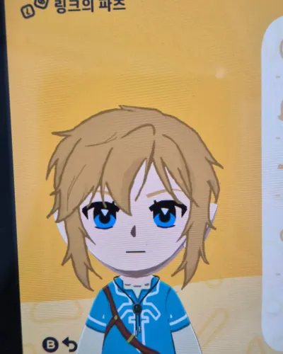 Mii portrait of Link