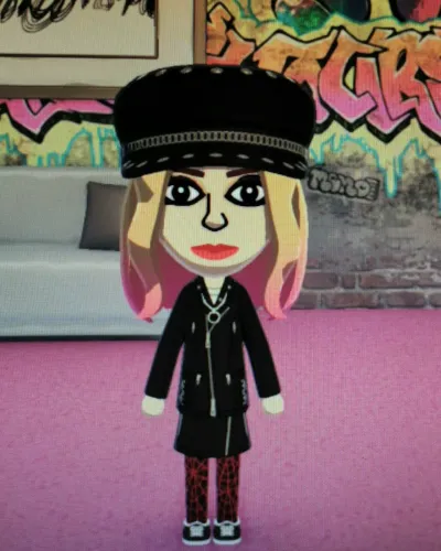 Mii-Porträt von Avril Lavigne
