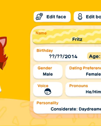 Mii-Porträt von Fritz