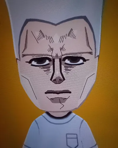 Mii portrait of Jean-Pierre Polnareff