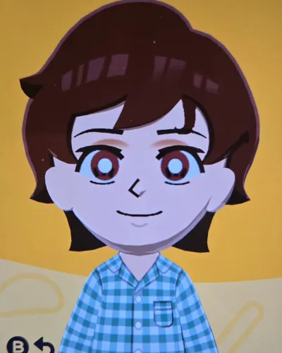 Mii portrait of Tanjiro Kamado