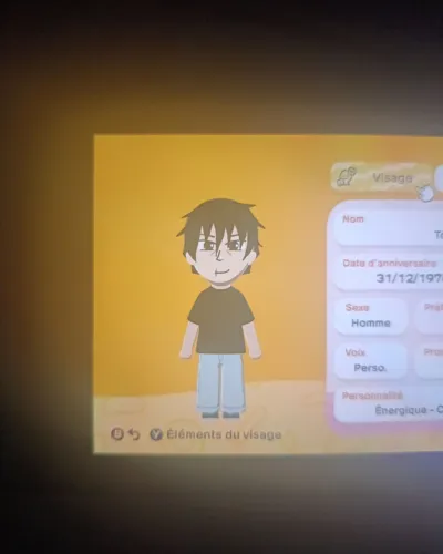 Mii-Porträt von Toji Fushiguro