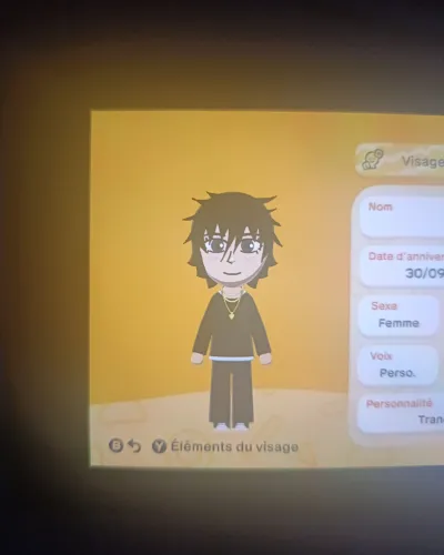 Mii portrait of Mamaguro (Megumi's mom)