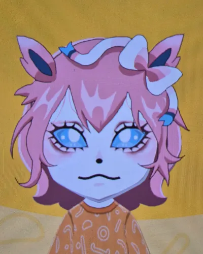 Mii-Porträt von Sylveon
