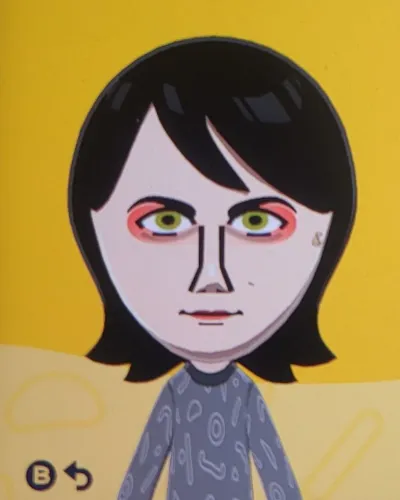 Mii-Porträt von Gerard way (Helena era)