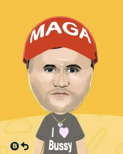 Mii-Porträt von Charlie Kirk