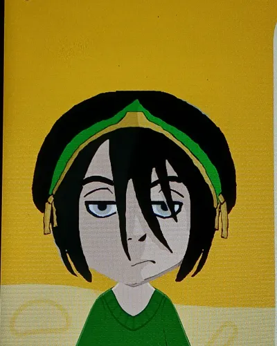 Mii portrait of Toph Beifong
