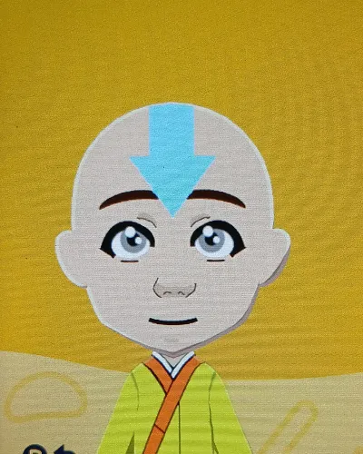 Mii portrait of Aang the Avatar
