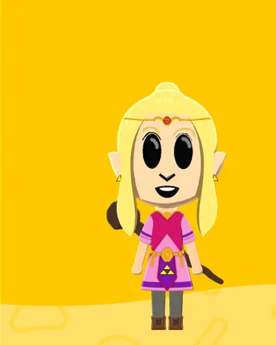 Mii-Porträt von Zelda