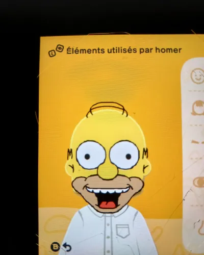 Mii-Porträt von Homer