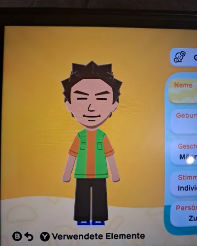 Mii-Porträt von Rocko