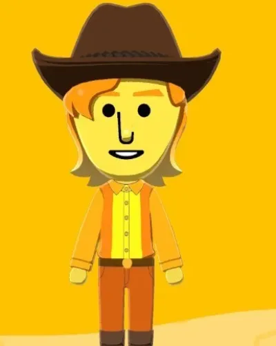 Mii-Porträt von Yellow