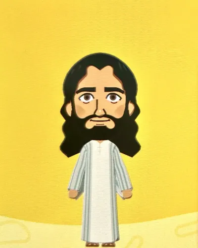 Mii-Porträt von Jesus