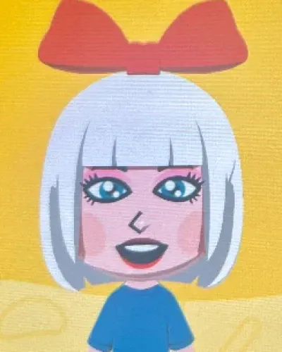 Mii-Porträt von Bunny Blanc