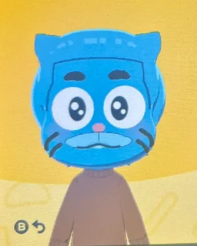 Mii portrait of Gumball Watterson