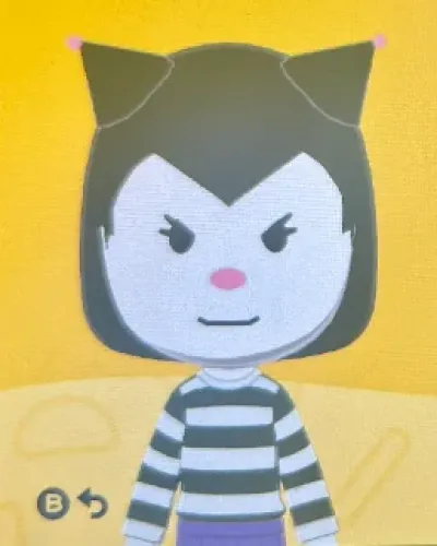 Mii-Porträt von Kuromi