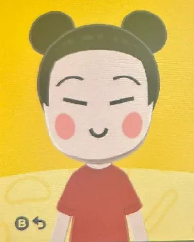 Mii portrait of Pucca