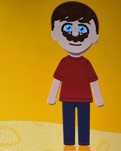 Mii-Porträt von Cursed Mario