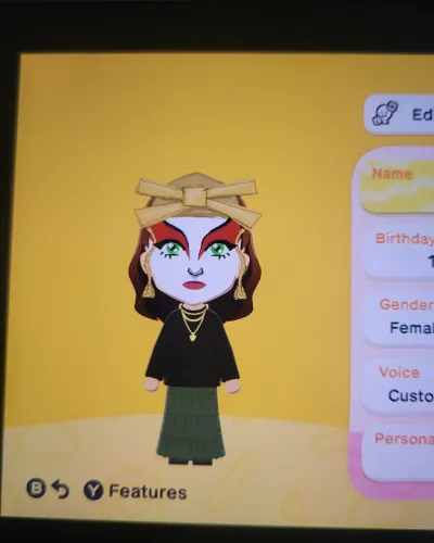 Mii-Porträt von Suki