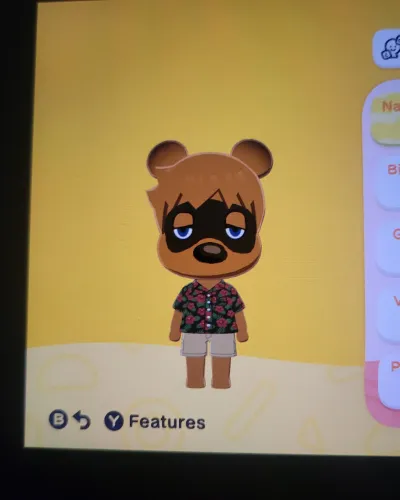 Mii-Porträt von Tom Nook