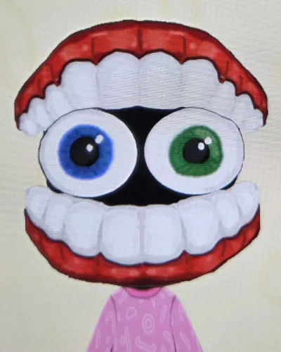 Mii portrait of Caine