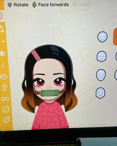 Mii-Porträt von Nezuko Kamado