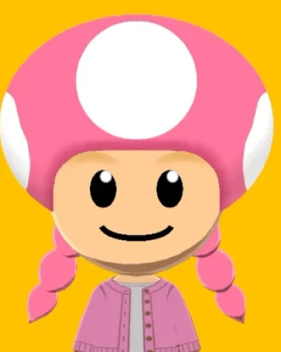 Mii-Porträt von Toadette