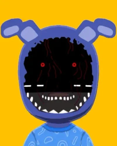 Mii-Porträt von Withered Bonnie
