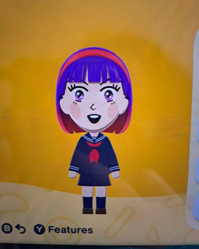 Mii portrait of Athena Asamiya