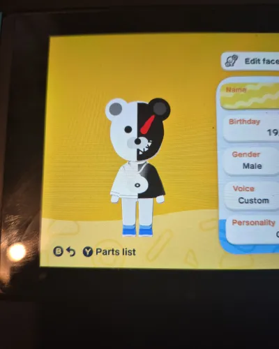 Mii-Porträt von Monokuma