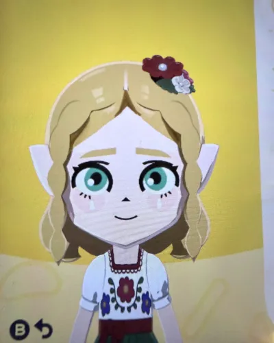 Mii-Porträt von Zelda