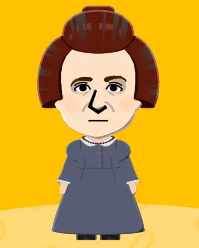 Mii-Porträt von Rosa Luxemburg