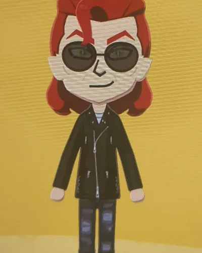 Mii-Porträt von Crowley
