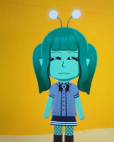 Mii portrait of meep meep