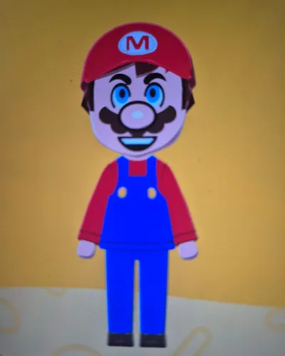 Mii portrait of Mario