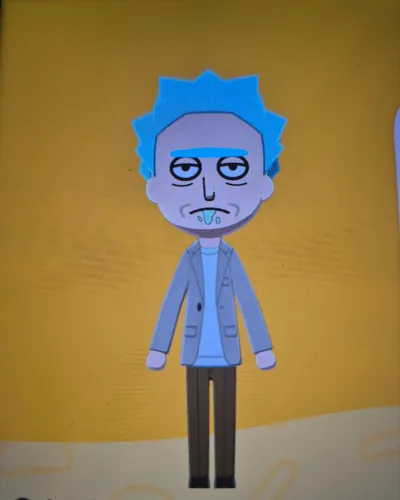 Mii portrait of Rick