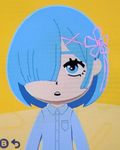 Mii portrait of Rem