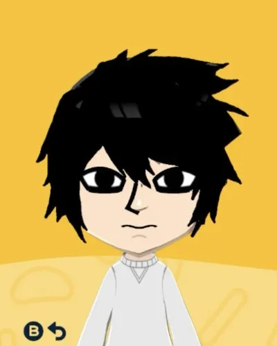 Mii-Porträt von L  (Death Note)