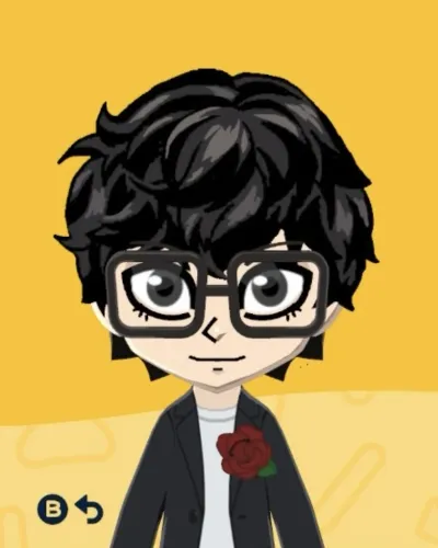 Mii-Porträt von Joker (Ren Akiyama)