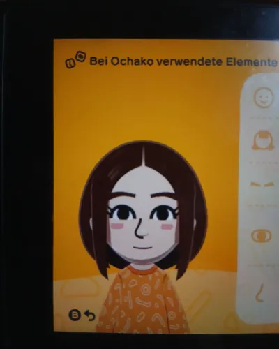 Mii-Porträt von Ochako Uraraka