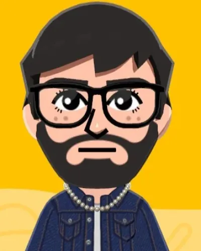 Mii-Porträt von HasanAbi (Hasan Piker)