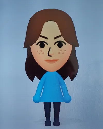 Mii-Porträt von Lyndia Tastet