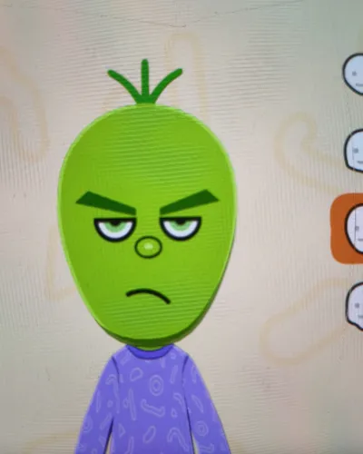 Mii-Porträt von Grinch