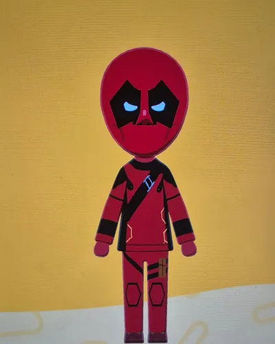 Mii portrait of Deadpool