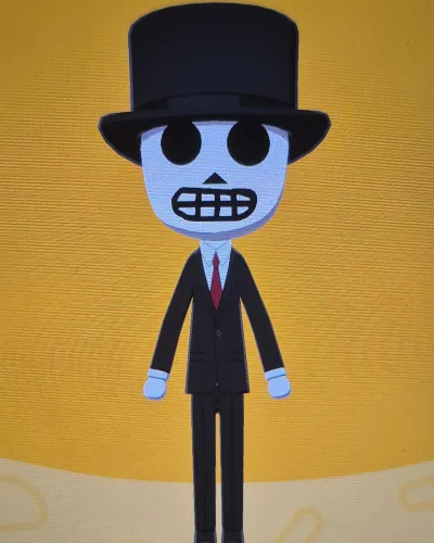 Mii portrait of Bones