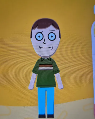 Mii portrait of Jerry Smith