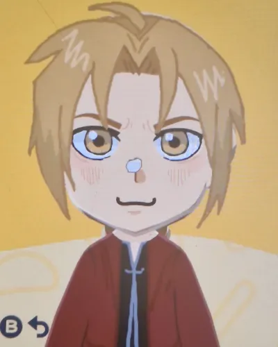 Mii-Porträt von Edward elric