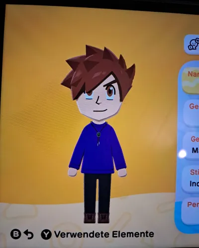 Mii portrait of Gary