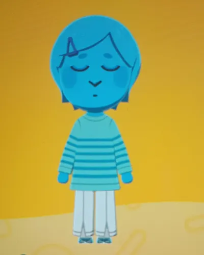 Mii portrait of BLUE ADDISON - DELTARUNE