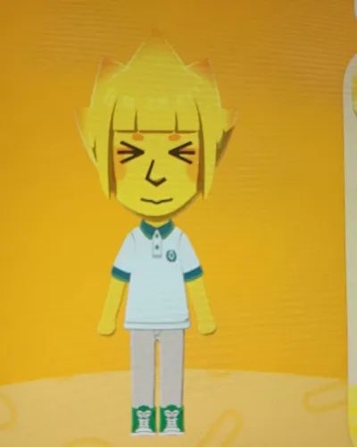 Mii portrait of YELLOW ADDISON - DELTARUNE